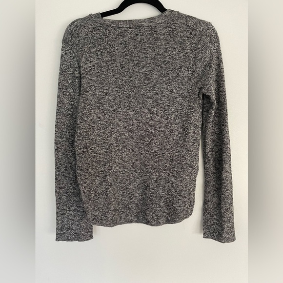 𝅺ZARA High-Low Knit Long Sleeve Crew Neck Sweater - Picture 6 of 12